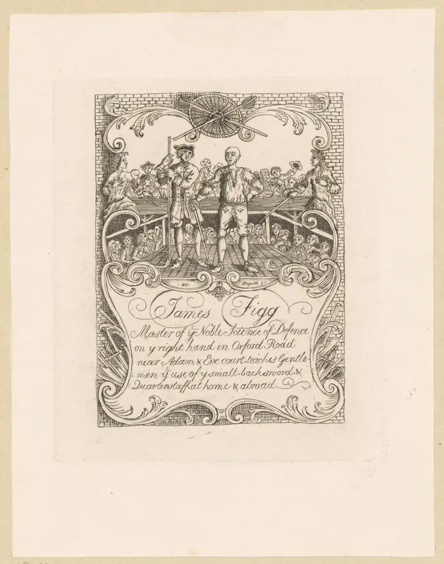 Twee mannen op een podium. Wall Art by Joseph Sympson (II) - High-Resolution Digital Print