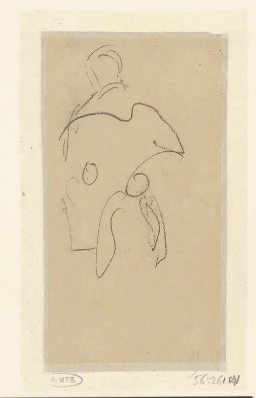Twee menselijke figuren Wall Art by Fik Abbing - High-Resolution Digital Print