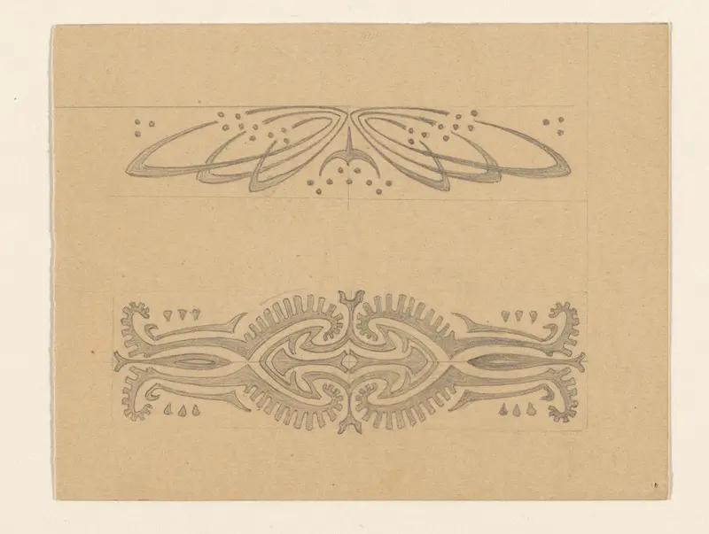 Twee ornamenten Wall Art by Julie de Graag - High-Resolution Digital Print