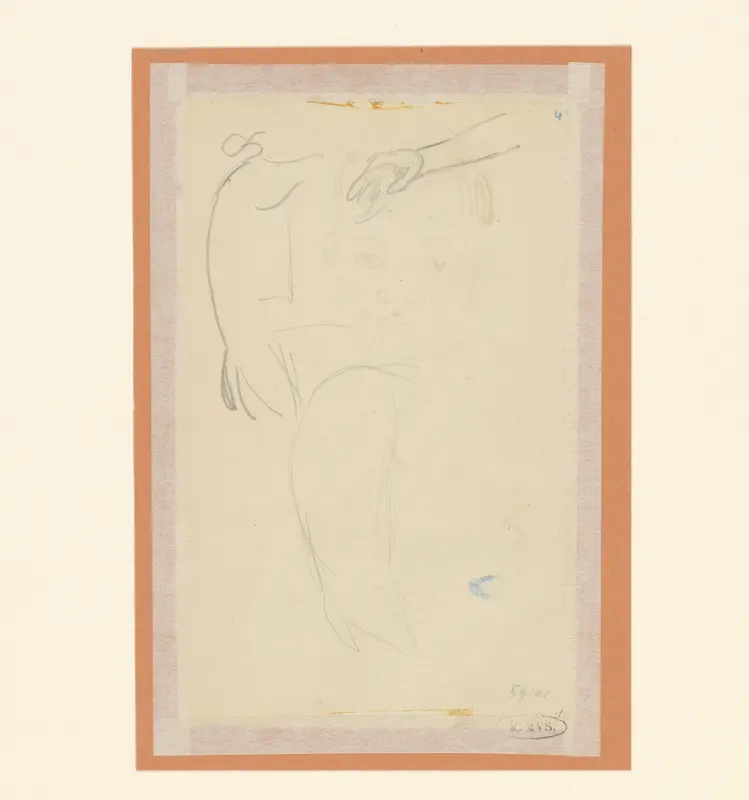 Twee varkens en een hand Wall Art by Paul Gauguin - High-Resolution Digital Print