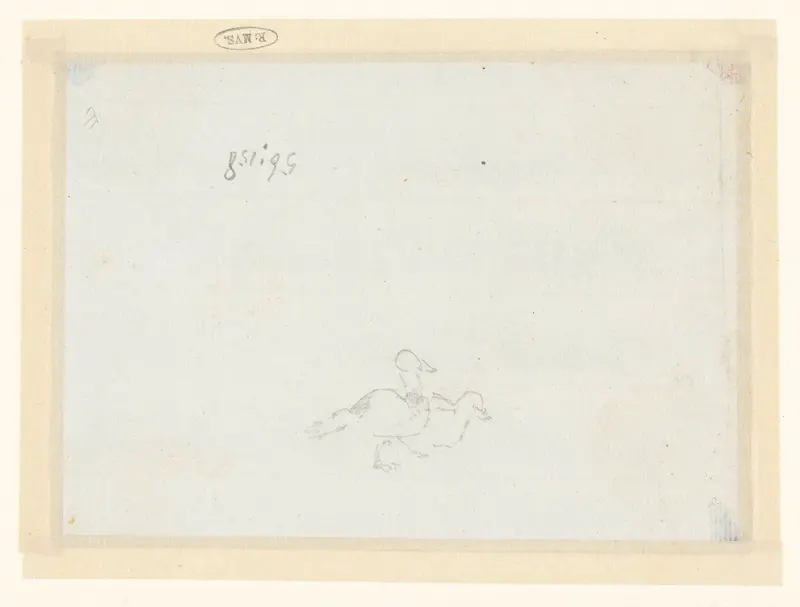 Twee vogels Wall Art by David Alphonse de Sandoz-Rollin - High-Resolution Digital Print