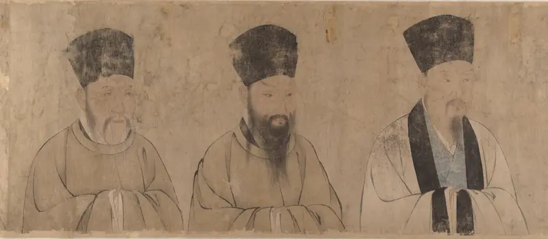 Twenty-five bust portraits of famous scholars