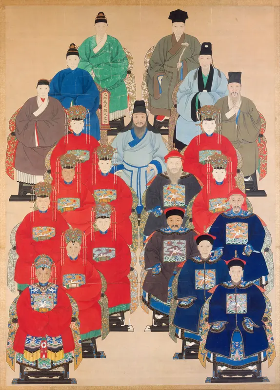 Twenty-one Ancestors with Spirit Tablet