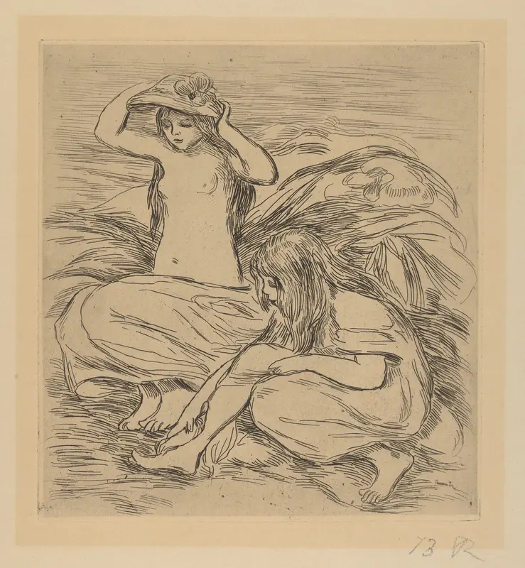 Two Bathers (Les Deux Baigneuses), from "L'Estampe Originale"