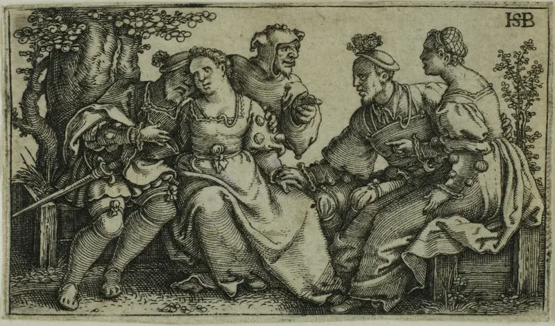 Two Couples and the Buffoon
