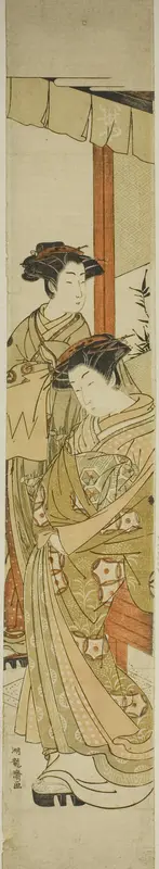 Two Courtesans of the Iseya
