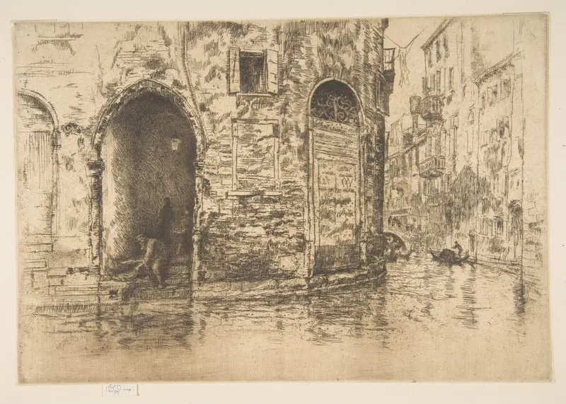 Two Doorways Wall Art by James McNeill Whistler - High-Resolution Digital Print