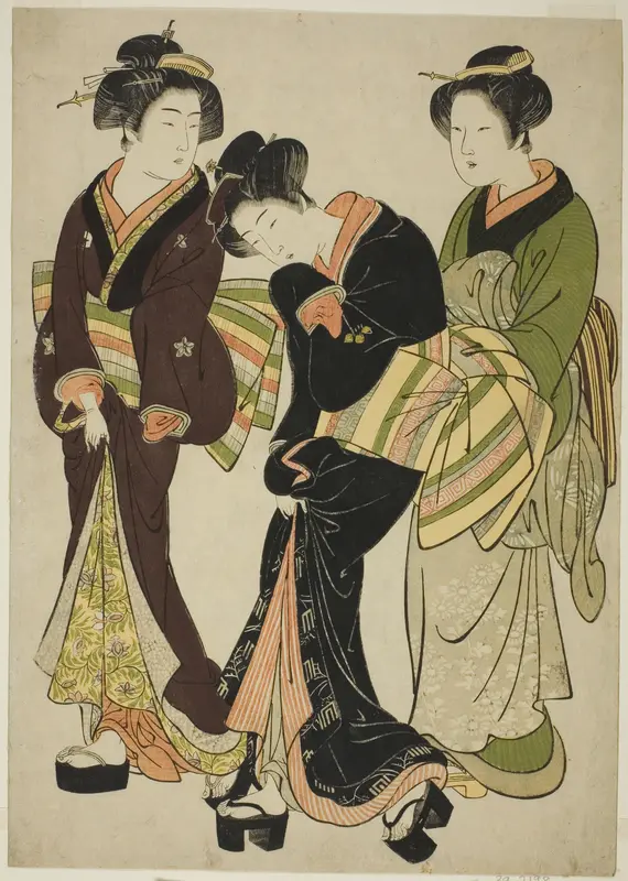 Two Entertainers and a Maid