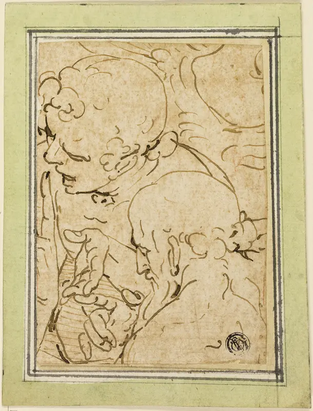 Two Evangelists Conversing Wall Art by Luca Cambiaso - High-Resolution Digital Print