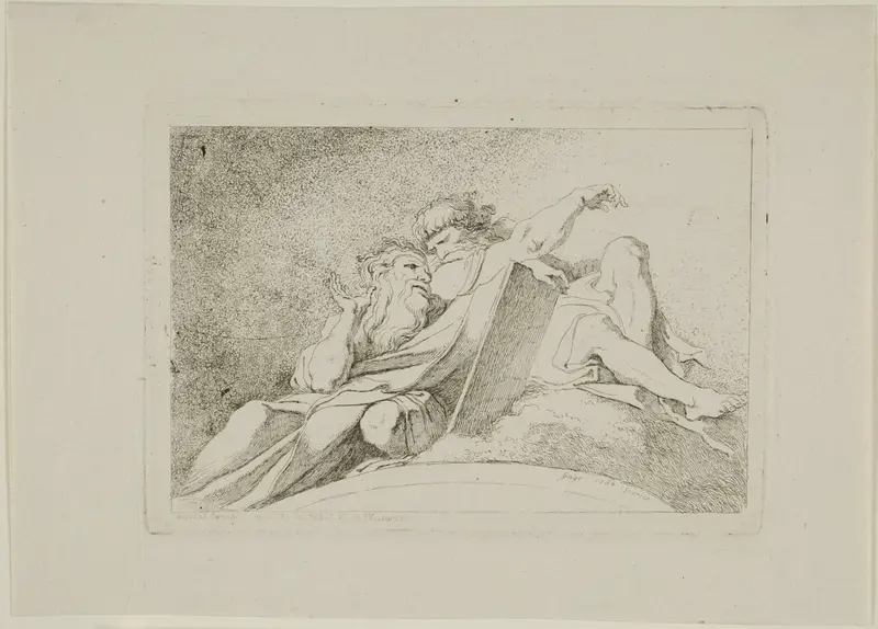 Two Prophets Wall Art by Jean Honoré Fragonard - High-Resolution Digital Print