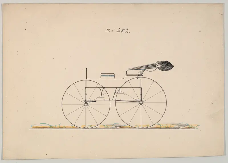 Two Seat Wagon #482 Wall Art by Brewster & Co. - High-Resolution Digital Print