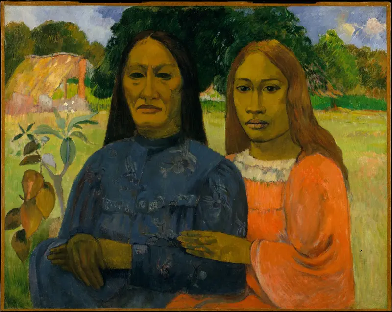Two Women Wall Art by Paul Gauguin - High-Resolution Digital Print