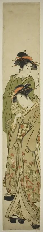 Two Women Taking a Stroll