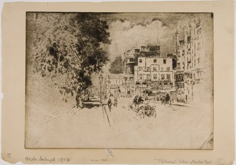 Tyburn, The Motor Car