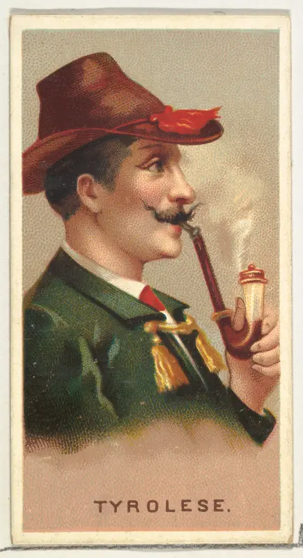Tyrolese, from World's Smokers series (N33) for Allen & Ginter Cigarettes Wall Art by Allen & Ginter - High-Resolution Digital Print