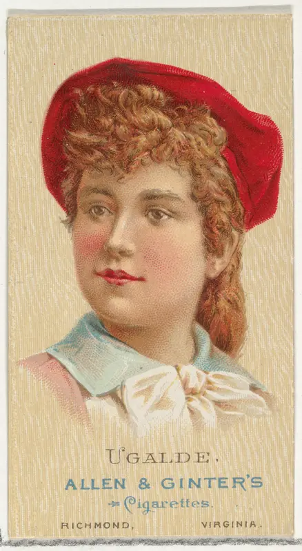 Ugalde, from World's Beauties, Series 2 (N27) for Allen & Ginter Cigarettes Wall Art by Allen & Ginter - High-Resolution Digital Print