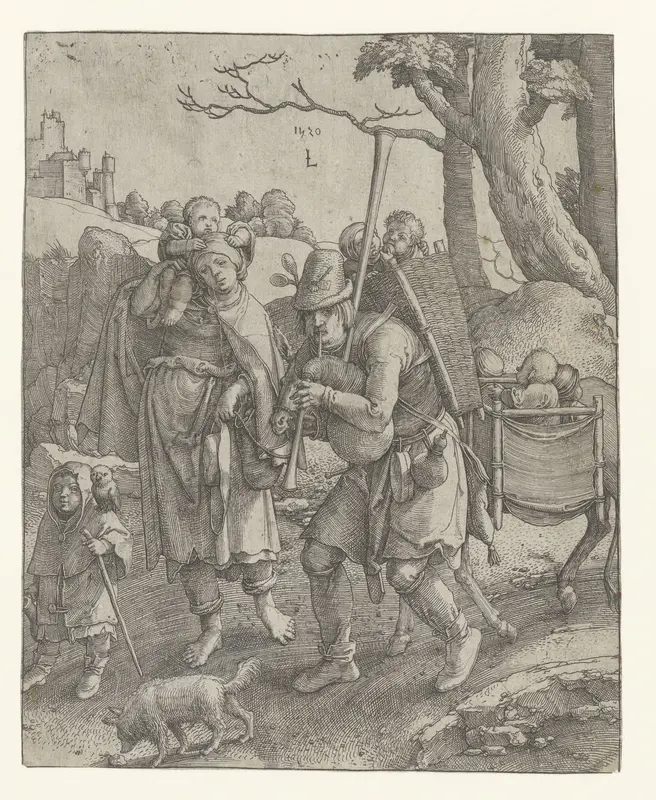 Uilenspiegel: de bedelaarsfamilie Wall Art by Unknown - High-Resolution Digital Print