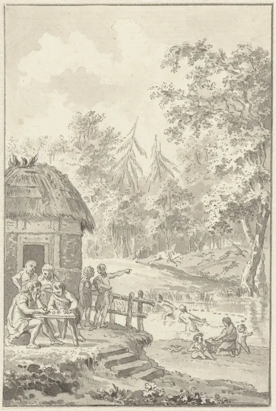 Uitspanningen der Batavieren Wall Art by Engelbertus Matthias Engelberts - High-Resolution Digital Print