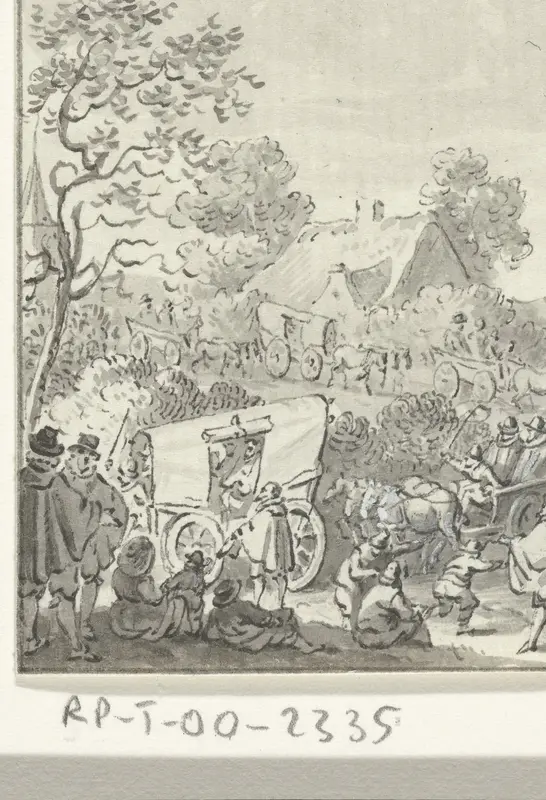 Uittocht van de remonstrantse predikanten, 1619 Wall Art by Jacobus Buys - High-Resolution Digital Print