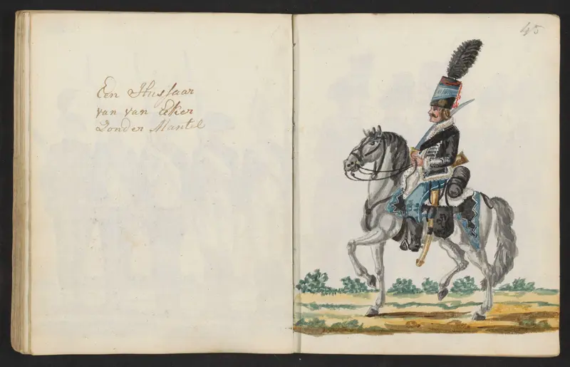 Uniform van een huzaar van Van Eeker Wall Art by S.G. Casten - High-Resolution Digital Print