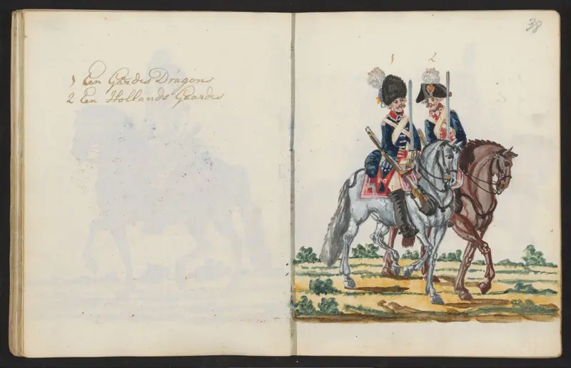 Uniformen van Gardes Wall Art by S.G. Casten - High-Resolution Digital Print