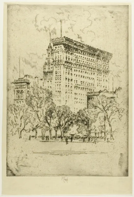 Union Square and Bank of Metropolis
