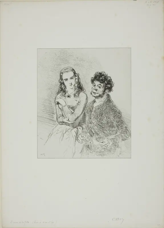 Untitled (Father and Daughter)