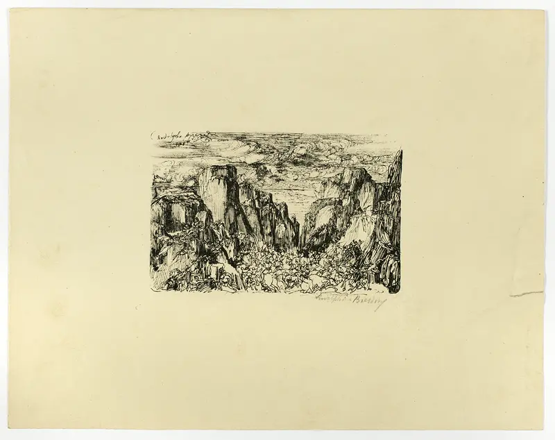 Untitled (possibly Caesar and His Legions)