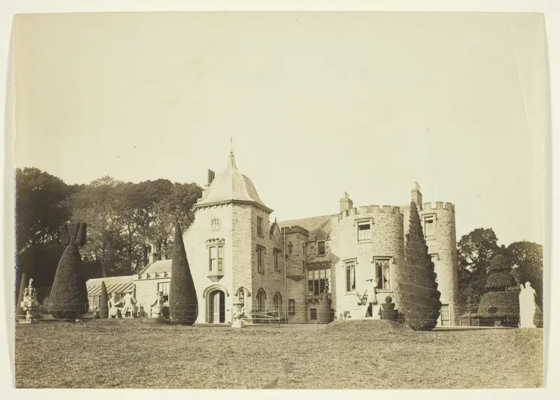 Untitled (The Corner House, built by Norman Shaw, side view) Wall Art by Unknown - High-Resolution Digital Print