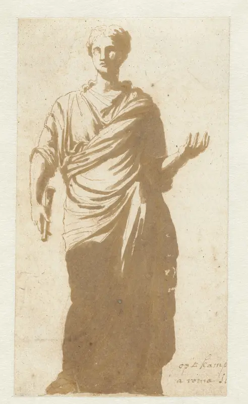 Urania op het Capitool Wall Art by Augustinus Terwesten (I) - High-Resolution Digital Print