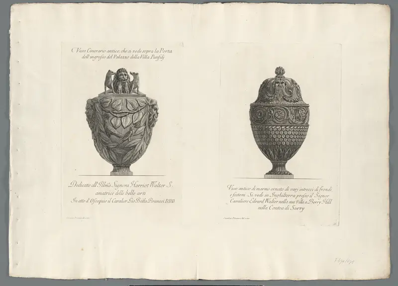 Urn en vaas Wall Art by Unknown - High-Resolution Digital Print