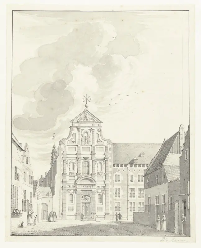 Ursuline Klooster te Roermond Wall Art by Jan de Beijer - High-Resolution Digital Print