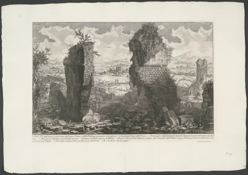 Ustrinum langs de Via Appia Antica Wall Art by Unknown - High-Resolution Digital Print