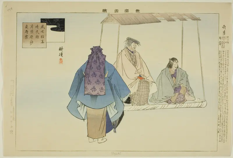 Uzuki, from the series "Pictures of No Performances (Nogaku Zue)"