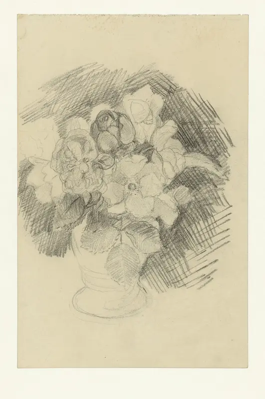 Vaas met bloemen