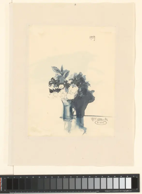 Vaas met bloemen Wall Art by Cor Hund - High-Resolution Digital Print
