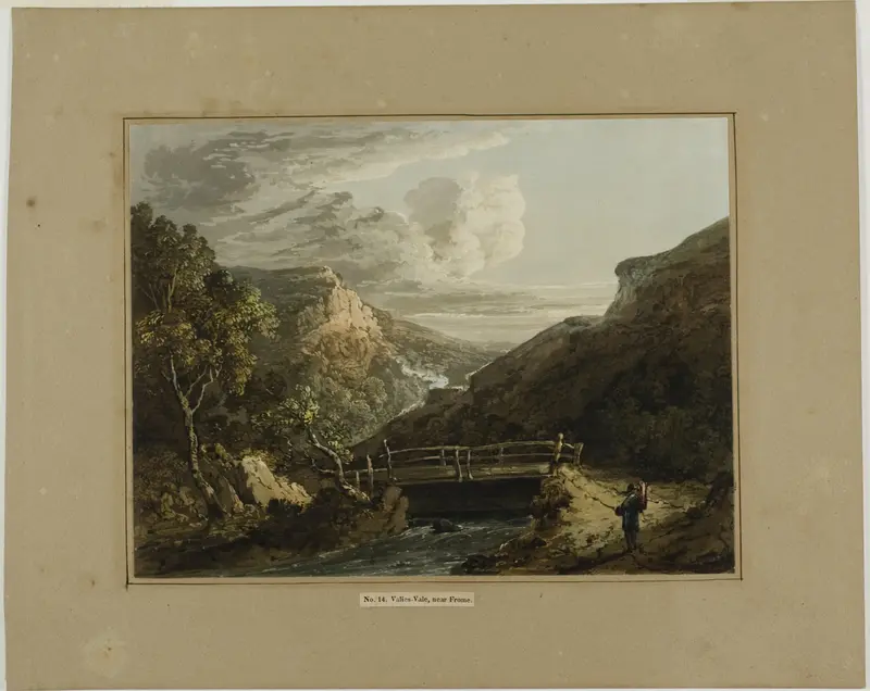 Valies-Vale, Near Frome Wall Art by Theodore Henry Fielding - High-Resolution Digital Print