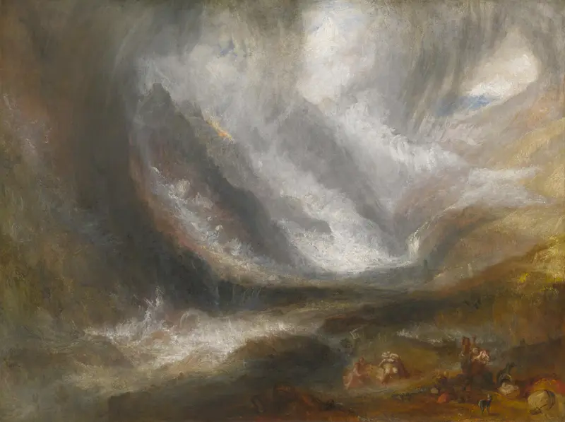 Valley of Aosta: Snowstorm, Avalanche, and Thunderstorm