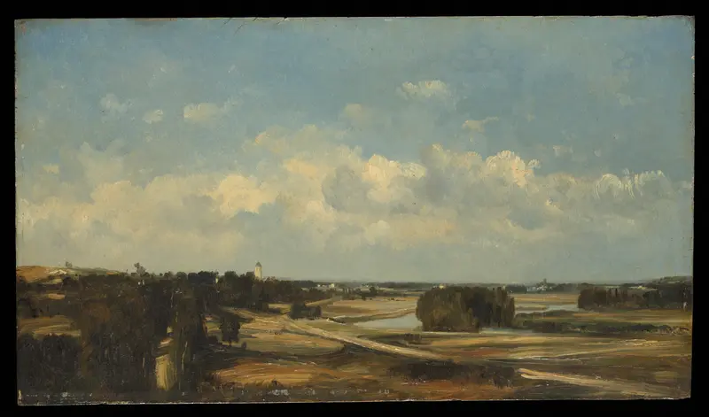 Valley of the River Loire Wall Art by Jules Dupré - High-Resolution Digital Print