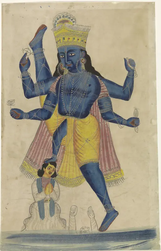 Vamana (Trivikrama) avatar Wall Art by anonymous - High-Resolution Digital Print
