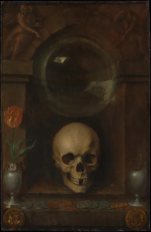 Vanitas Still Life Wall Art by Jacques de Gheyn II - High-Resolution Digital Print