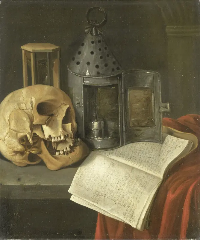 Vanitas stilleven Wall Art by B. Schaak - High-Resolution Digital Print