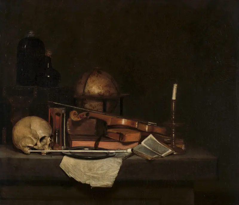 Vanitas stilleven Wall Art by Stevers - High-Resolution Digital Print