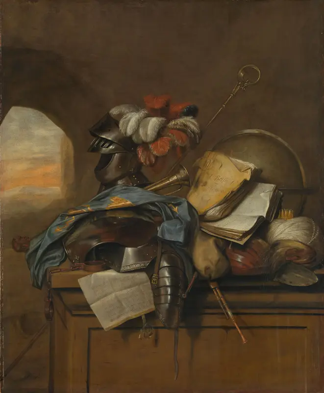 Vanitas stilleven Wall Art by Cornelis Brisé - High-Resolution Digital Print