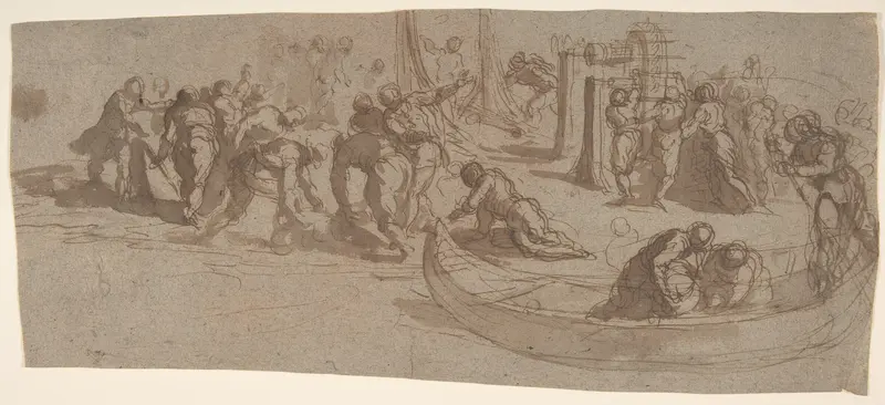 Various Figure Groups Wall Art by Jacopo Palma the Younger - High-Resolution Digital Print