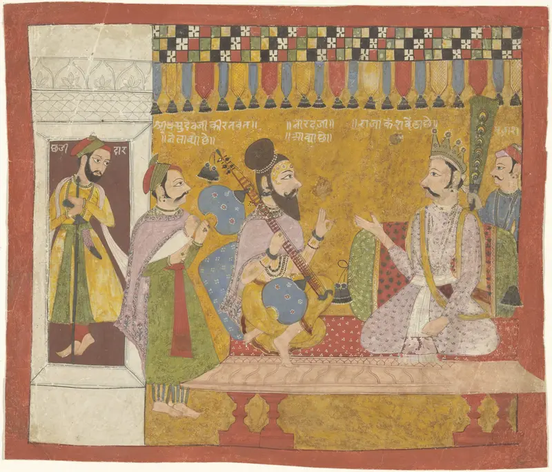 Vasudeva brengt Kritivula naar koning Kamsa Wall Art by anonymous - High-Resolution Digital Print
