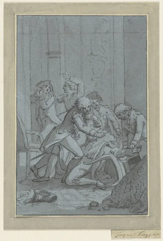 Vechtpartij Wall Art by Jacques Kuyper - High-Resolution Digital Print