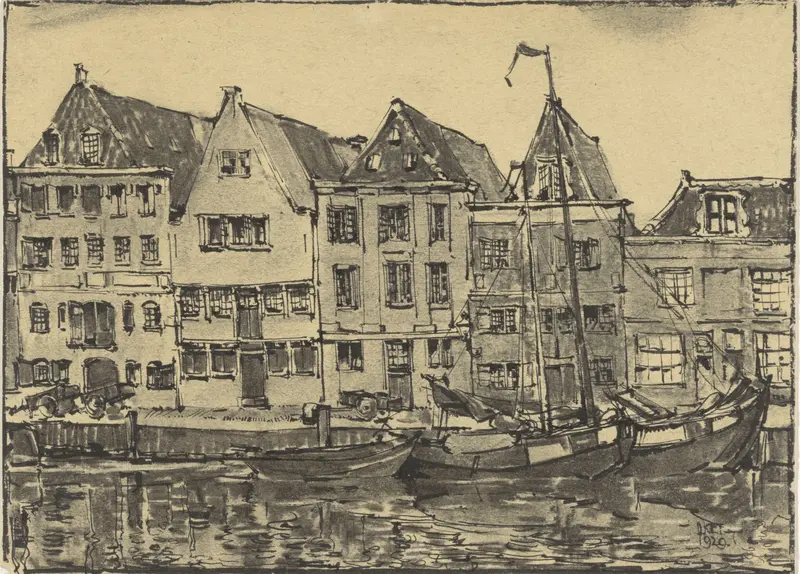 Veermanskade in Hoorn Wall Art by Unknown - High-Resolution Digital Print