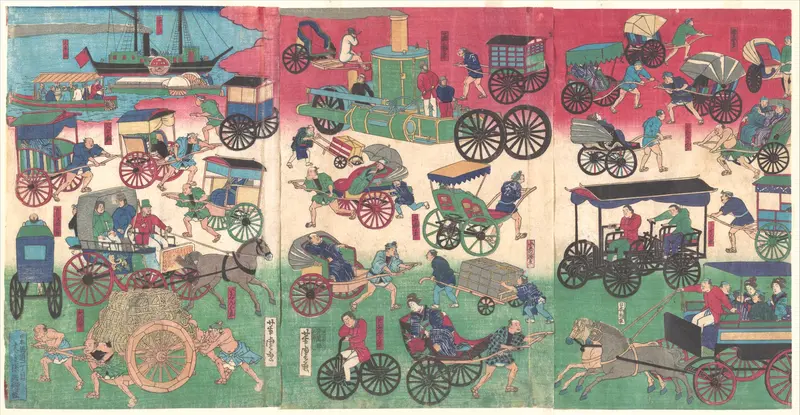 Vehicles on the Streets of Tokyo