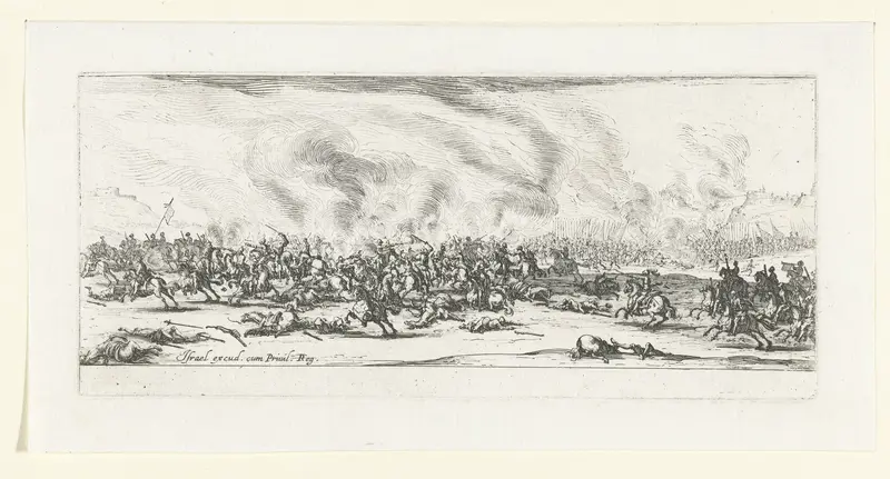 Veldslag Wall Art by Jacques Callot - High-Resolution Digital Print